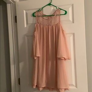 Blush pink dress